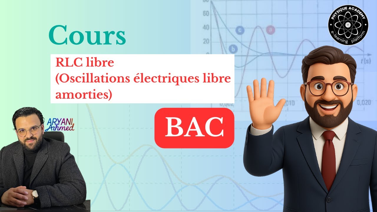 🔴Rec | LIVE | Cours : Oscillations amorties (RLC)