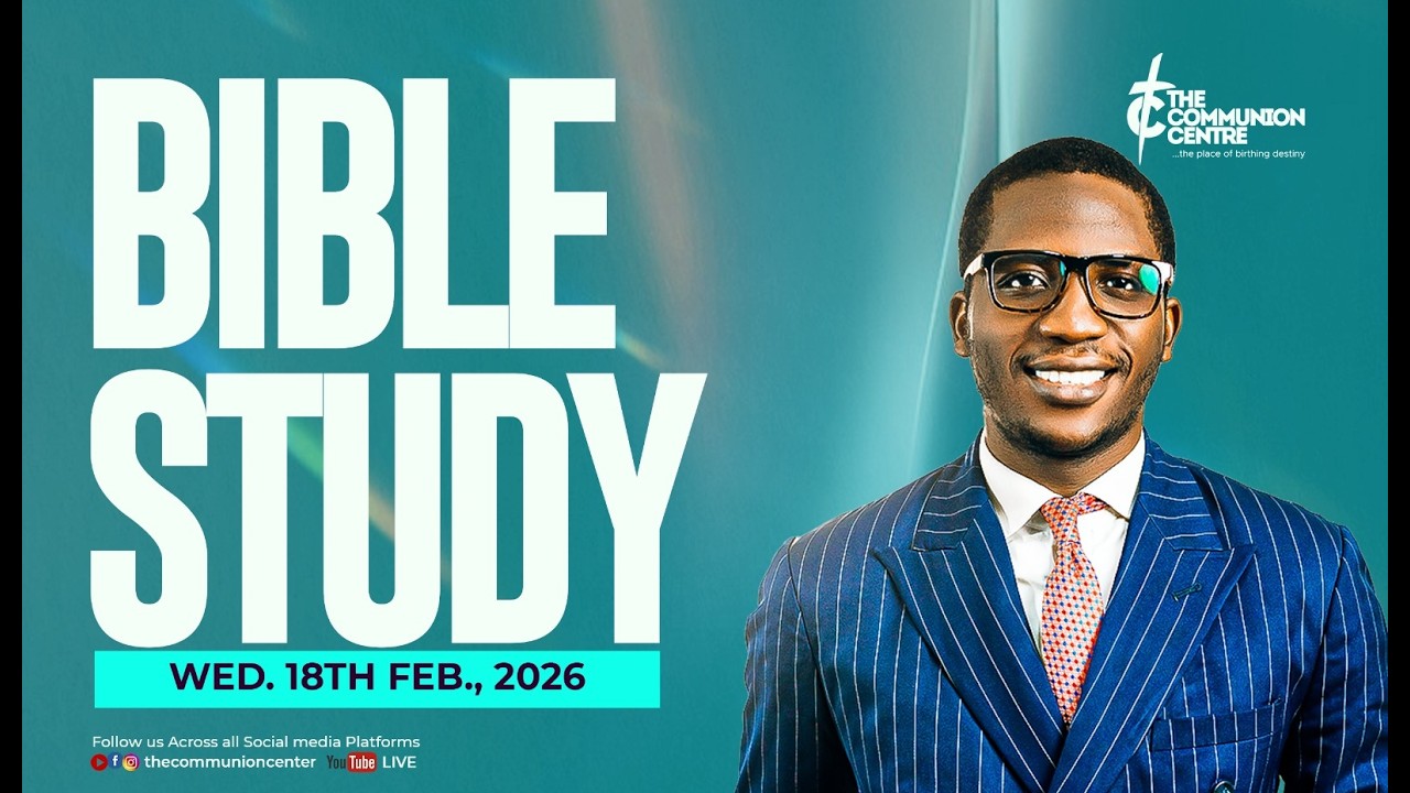 BIBLE STUDY SERVICE WITH PASTOR JOE ABUTU | 18TH - FEBRUARY- 2026