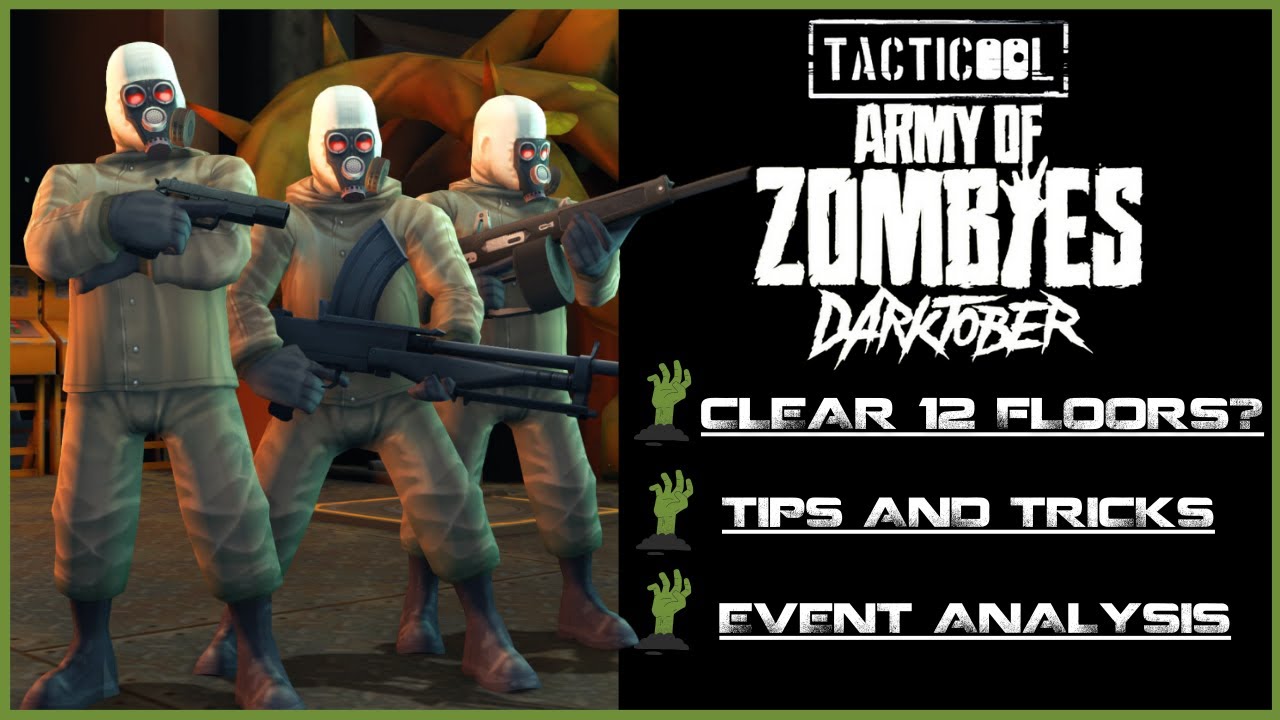 TACTICOOL DARKTOBER 2024 EVENT REVIEW | HOW TO CLEAR 12 FLOORS | TIPS AND TRICKS | EVENT ANALYSIS