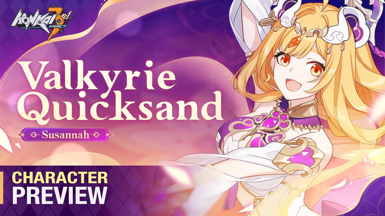 Susannah Valkyrie Quicksand Battlesuit Preview - Honkai Impact 3rd