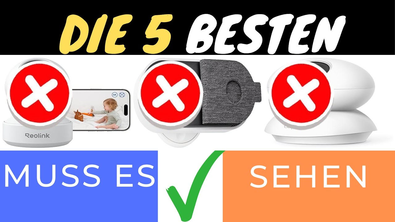 DIE TOP 3 INDOOR-KAMERAS MIT PRIVACY SHUTTER FÜR 2025! 🔒📹