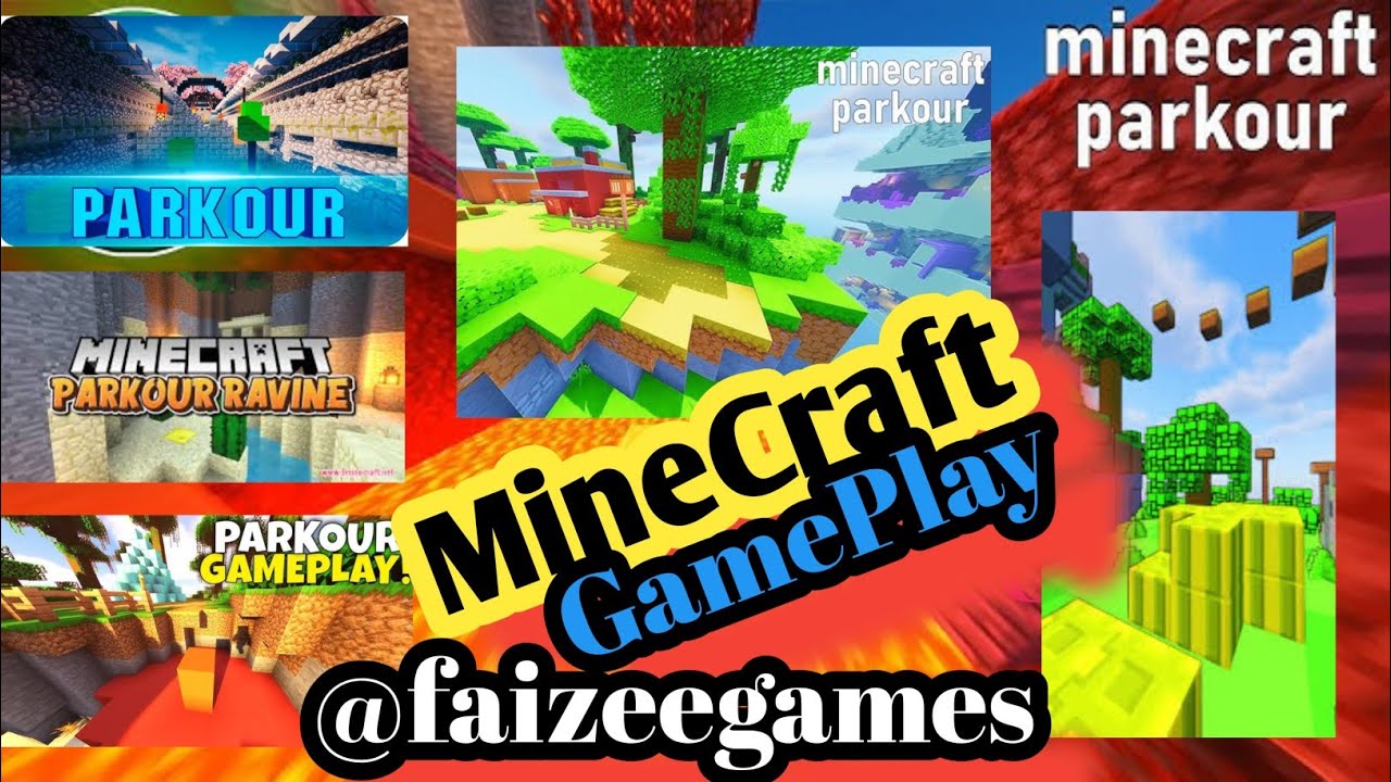 Mine Craft ] Parkour GamePlay ! Amazing Work n Play #faizeegames 