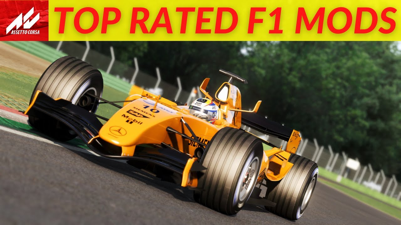 8 TOP Rated F1 Mods - Assetto Corsa 2023 - Download Links!