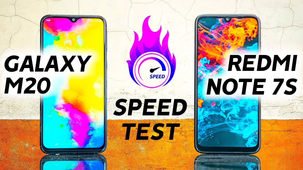 UNBELIEVABLE! Redmi Note 7S vs Samsung M20 Speed Test!