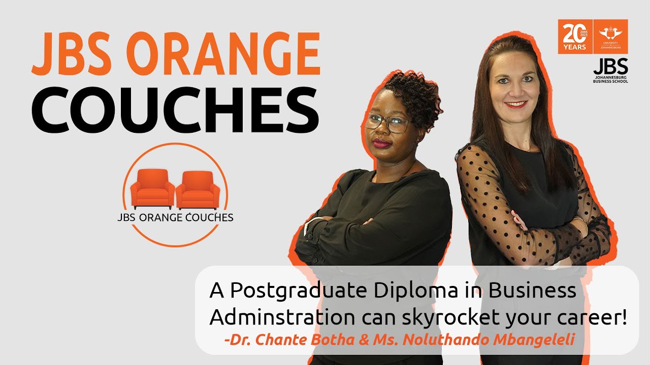 JBS Orange Couches (Episode 2) - Dr. Chante Botha & Ms. Noluthando Mbangeleli