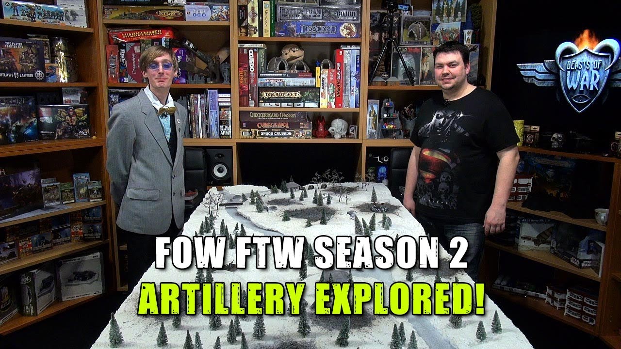 Flames of War FTW : Artillery Rules & Tips Explored!
