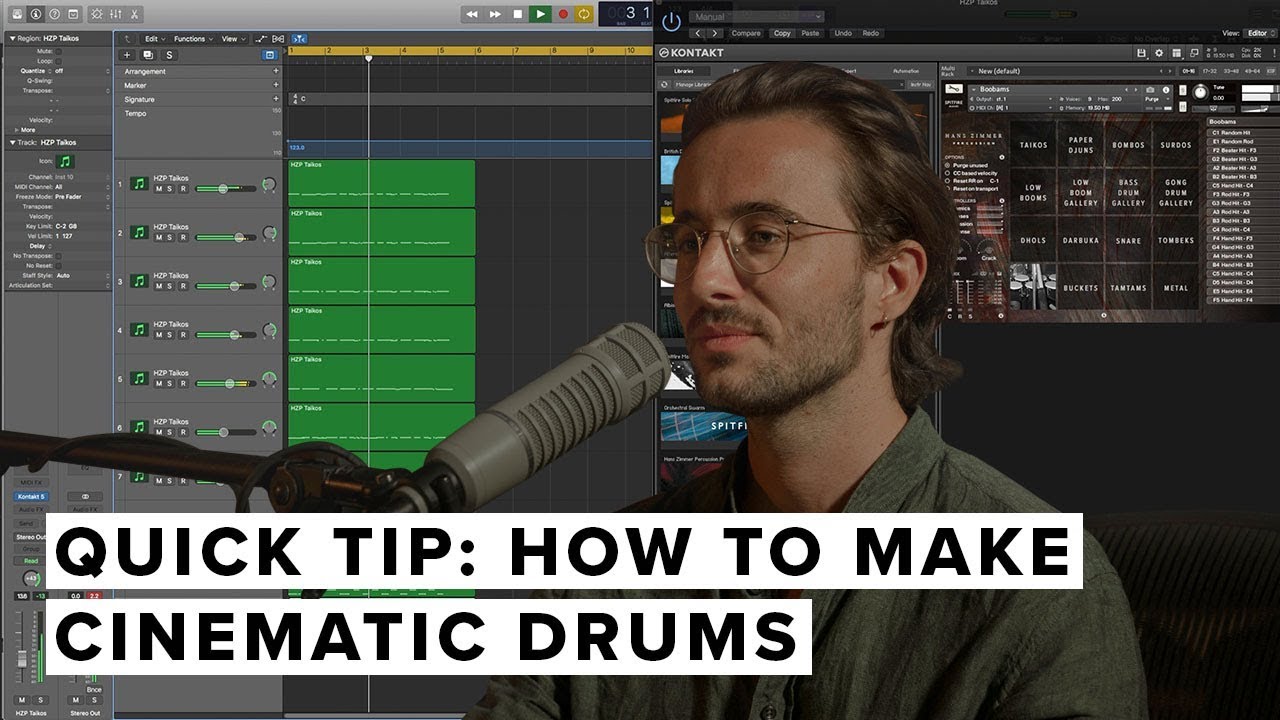 Quick Tip: How To Make Cinematic Drums
