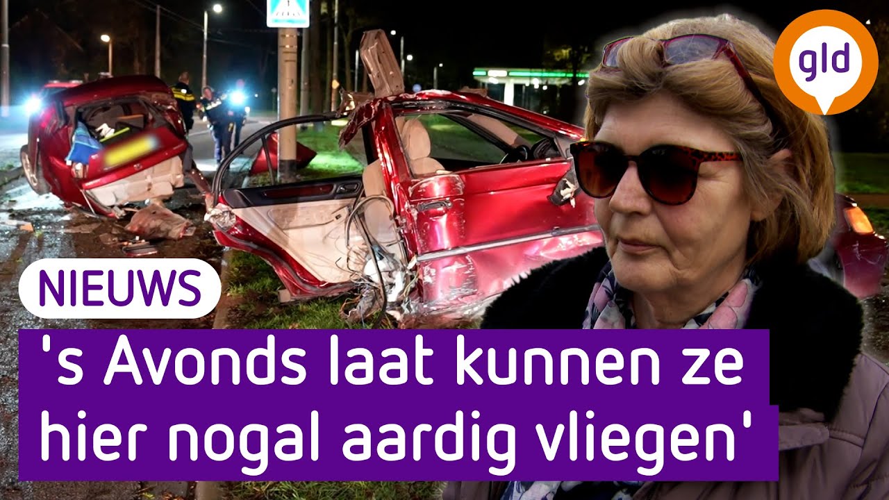 Auto doormidden gescheurd bij zwaar ongeval in Arnhem
