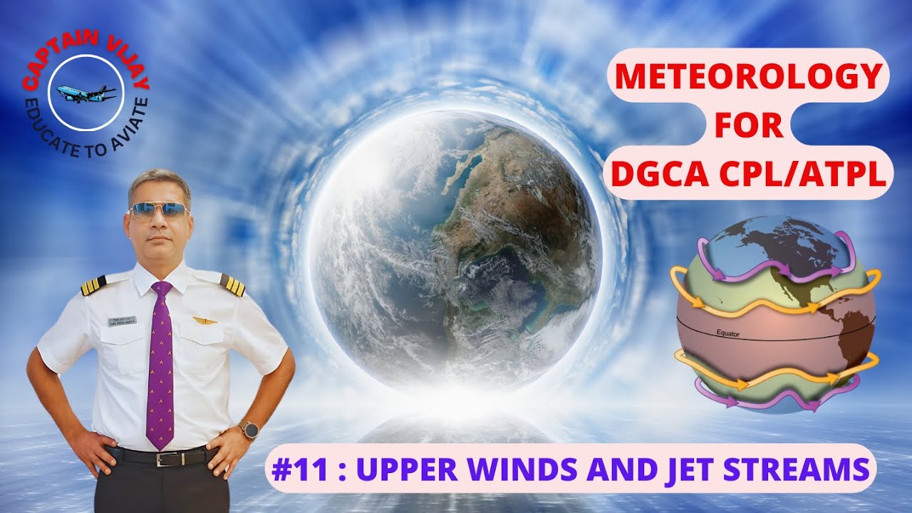 UPPER WINDS AND JET STREAMS #METEOROLOGY FOR DGCA CPL/ATPL EXAM #GROUND STUDIES FOR PILOTS