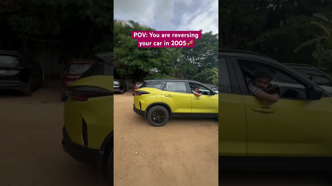 Airtel Car Reverse sound! Who remembers? #carlife #suv #airtelmusic #carreverse