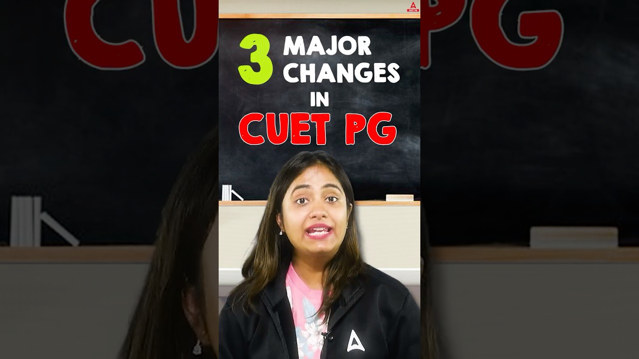 CUET PG 2025 All Updates in 1 Minutes | Major Changes | CUET PG | #trending #cuetpg #update #shorts