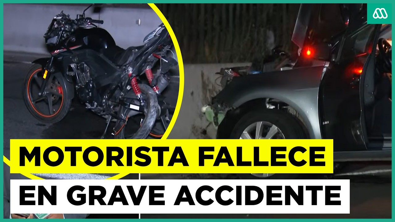 Fatal accidente en la Ruta 68: Motociclista de 36 años fallece tras ser chocado por automóvil