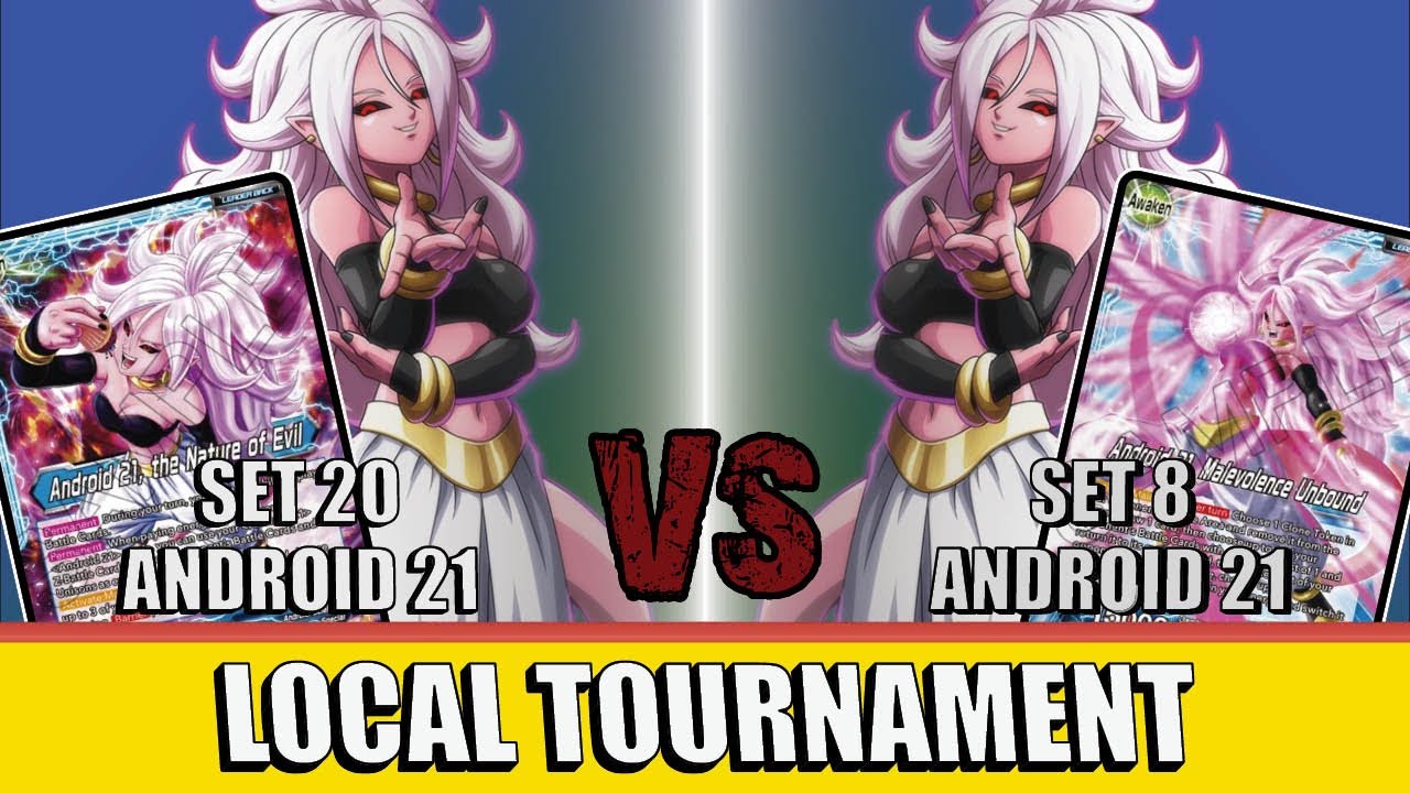 Android 21 (Set 20) vs Android 21 (Set 8) | Set 20 Power Absorbed | DBS TCG