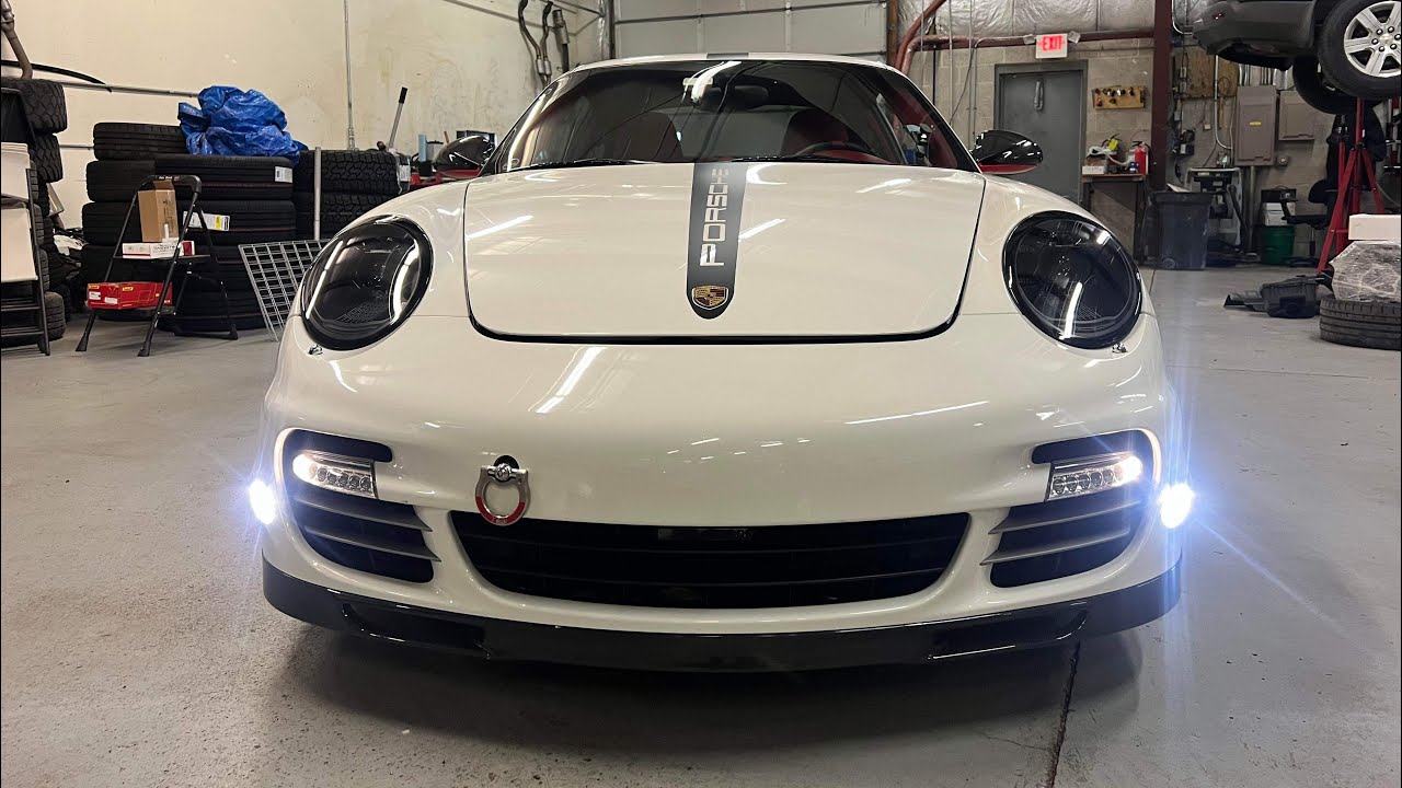 Update on lightwerks black headlights for my 2013 turbo S 997.2. #porsche #911 #turbo #997.2