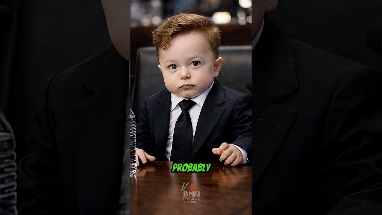 Baby Trump vs Baby Elon: Mars Debate 😂