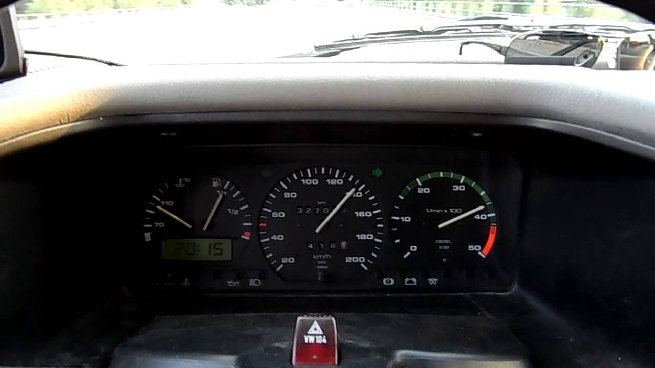 Westfalia  2.4D 57kw  autoban max speed