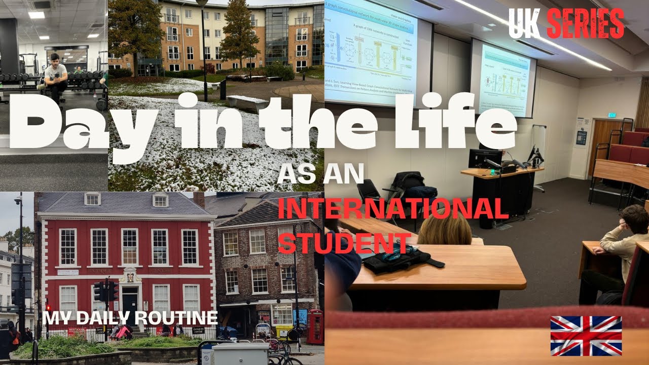 A Day in the Life of a International Master's Student in the UK | My Daily Routine 🏰