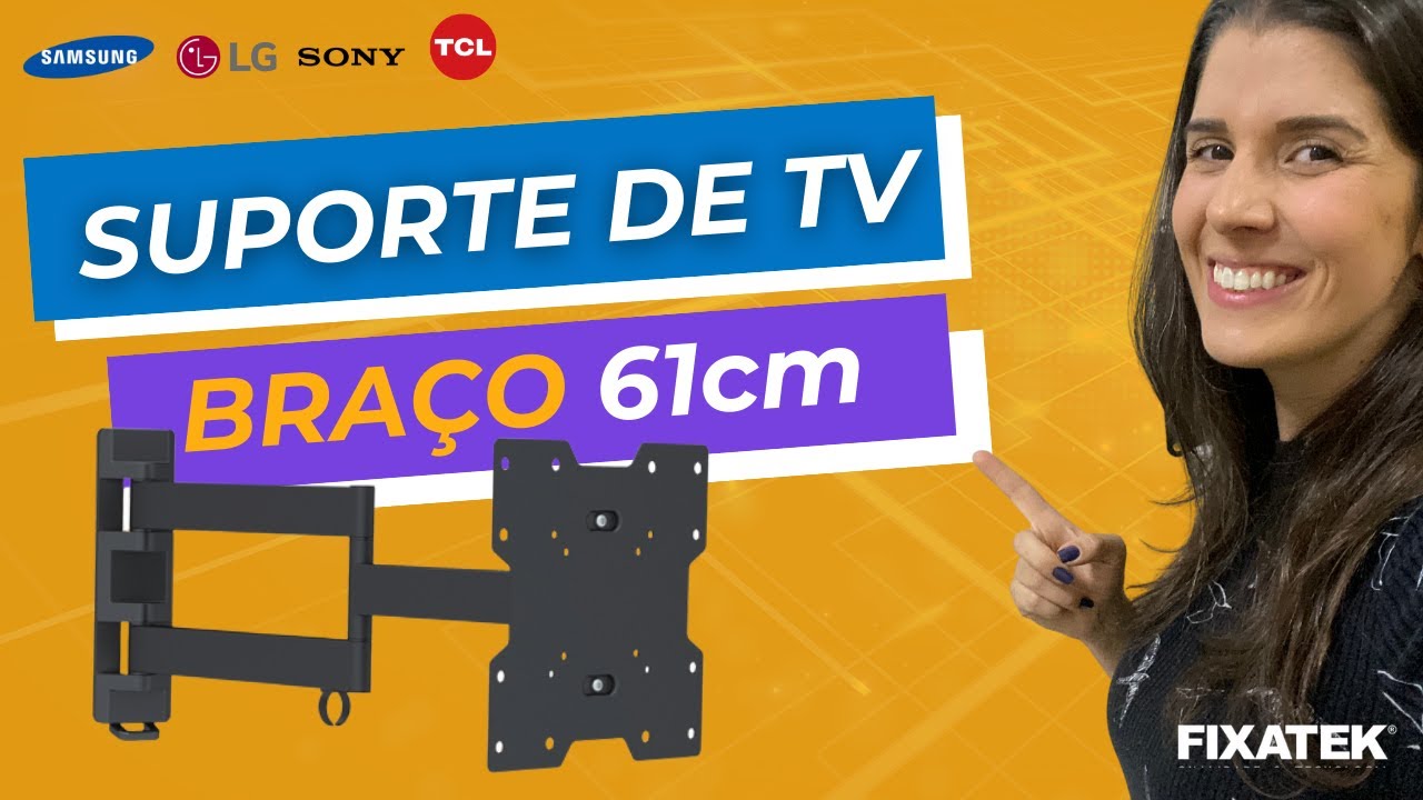 Suporte Articulado Para TV 65 Polegadas | Fixatek