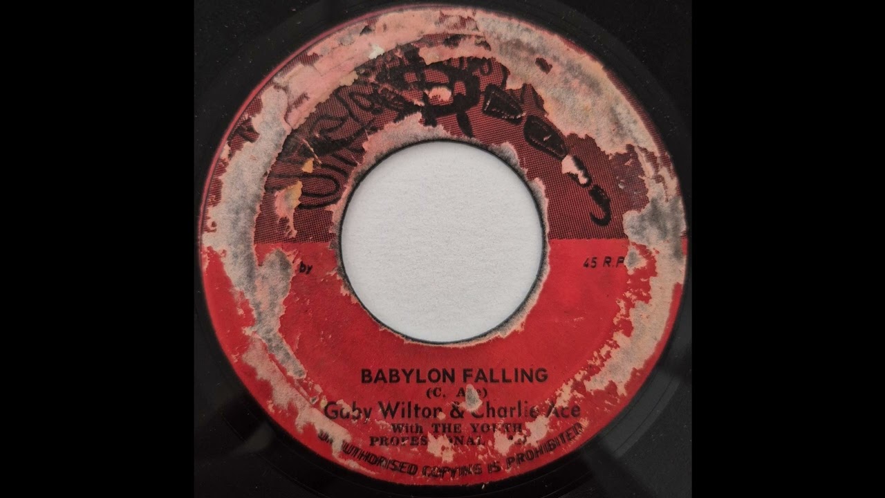 Charley Ace - Babylon Falling - Scorption 7inch 1972