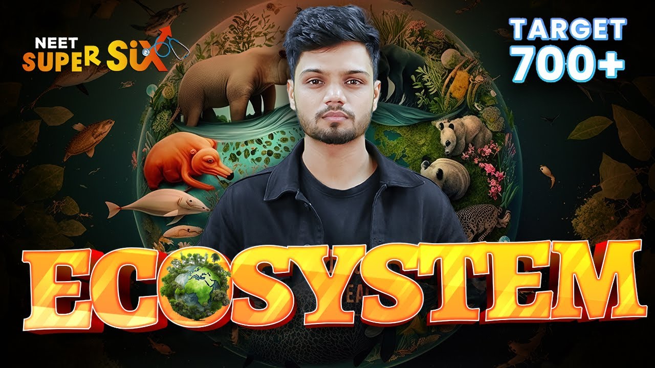 Ecosystem | NCERT Lines + PYQ's Solving | NEET 2024 Biology | Basavaraj Sir
