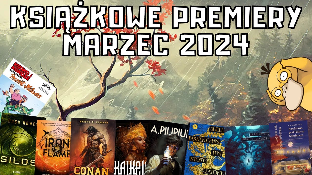 KSIĄŻKOWE PREMIERY - MARZEC 2024 📚 | CZYLI KSIĄŻKI, KTÓRE MNIE INTERESUJĄ