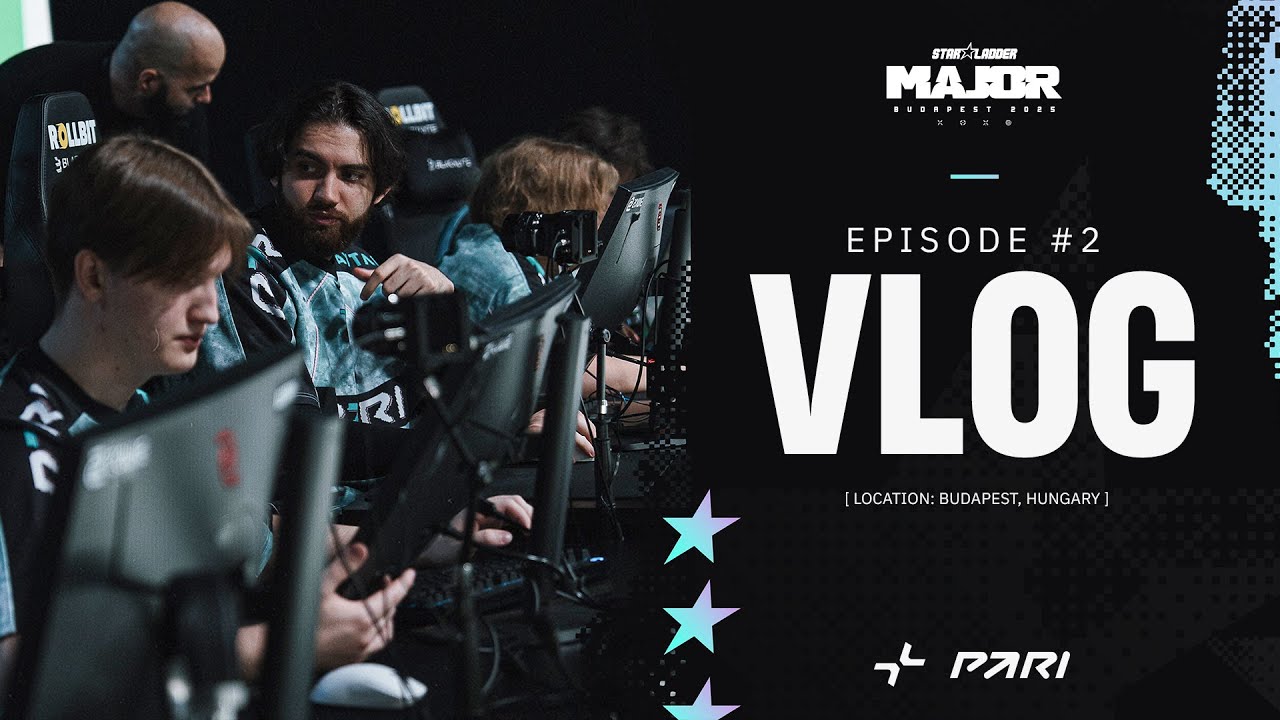 PARIVISION на StarLadder Budapest Major 2025 | VLOG 2 [ENG SUB]