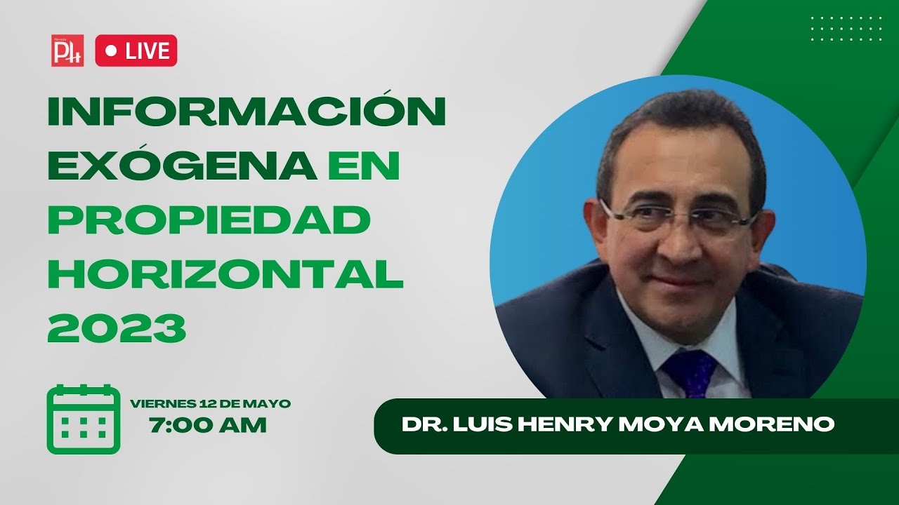 Información Exógena en Propiedad Horizontal 2023