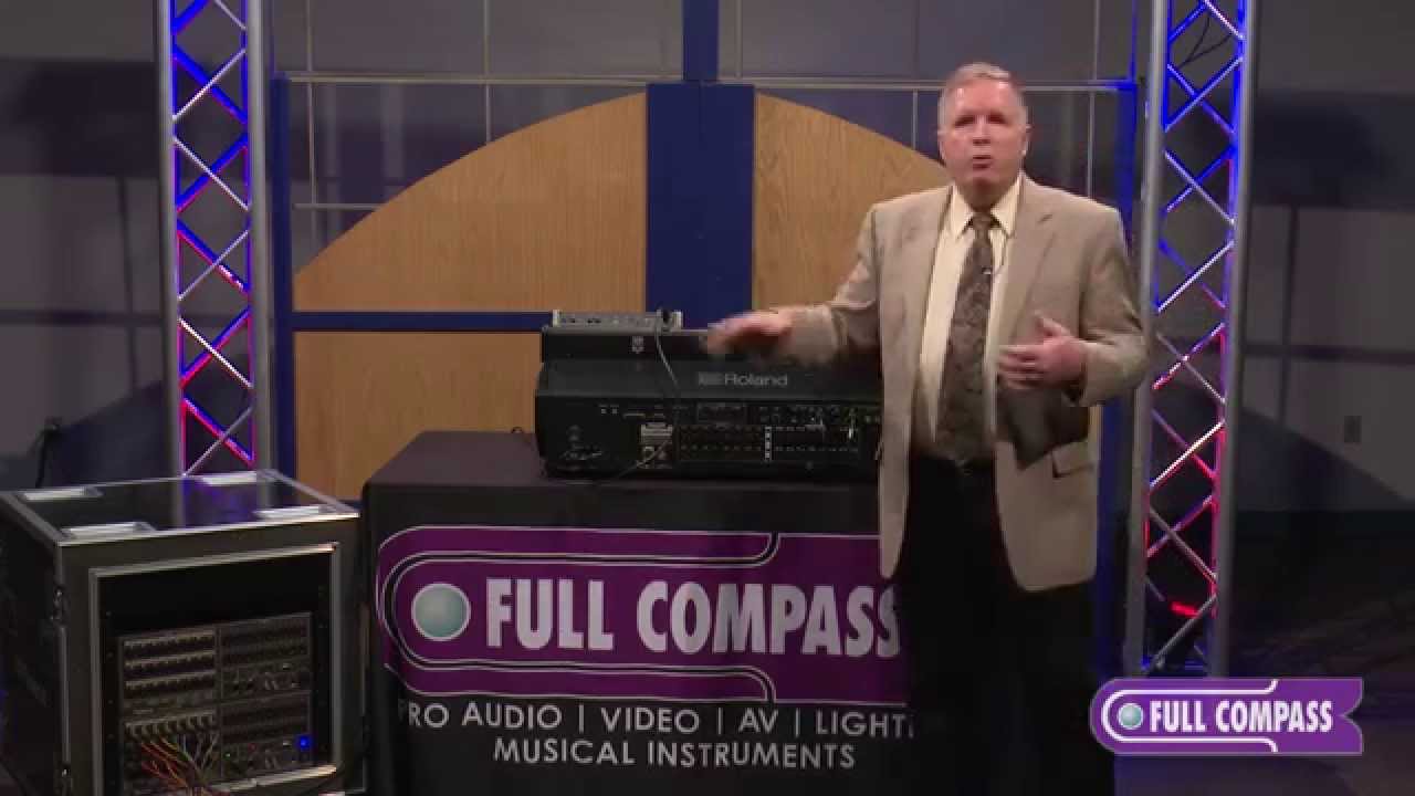 Roland M-5000 Live Mixing Console - Hardware Overview | Full Compass