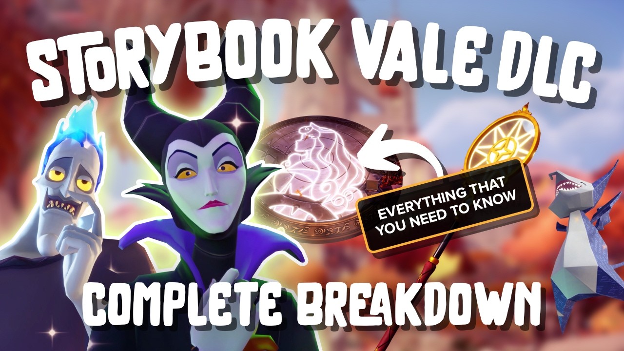 Storybook Vale DLC Showcase: Full Breakdown! All New Biomes, Characters & More! | Dreamlight Valley