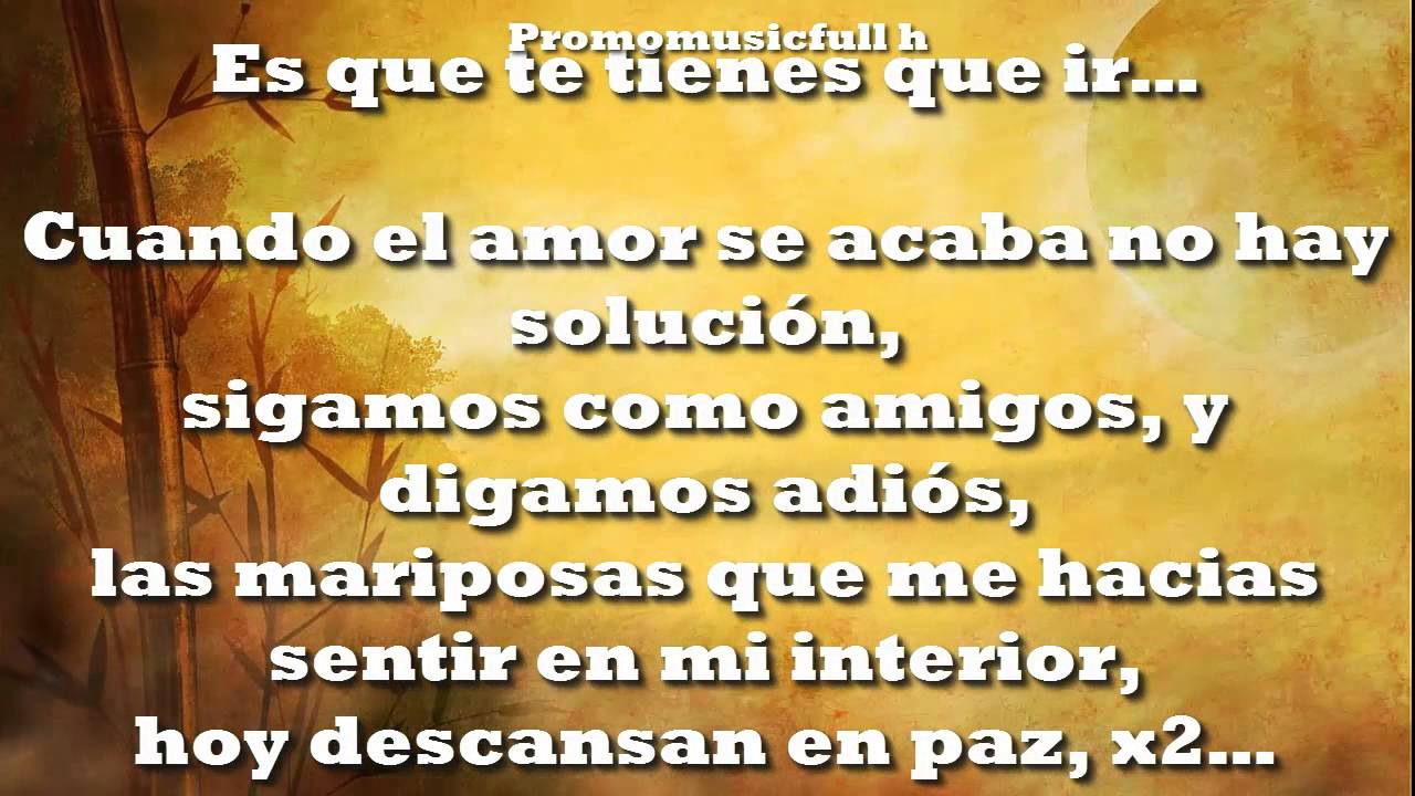 C-Kan Ft Prynce El Armamento - Cuando El Amor Se Acaba Con Letra 2014