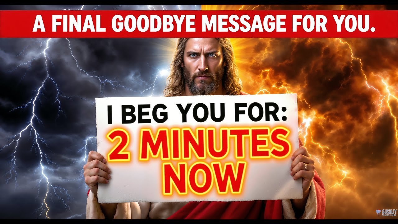 🔴GOD SAYS: IT IS URGENT MY CHILD! GIVE ME 2 MINUTES | God Message For You Today | Gods Message Now
