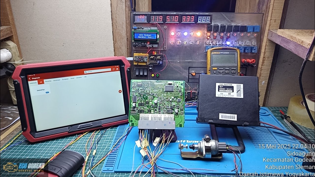 ECU Daihatsu Terios 2014, Mesin hidup bentar terus mati (P0335)