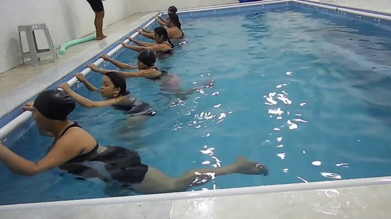 AULA DE HIDROGINÁSTICA, SHOW DE BOLA!