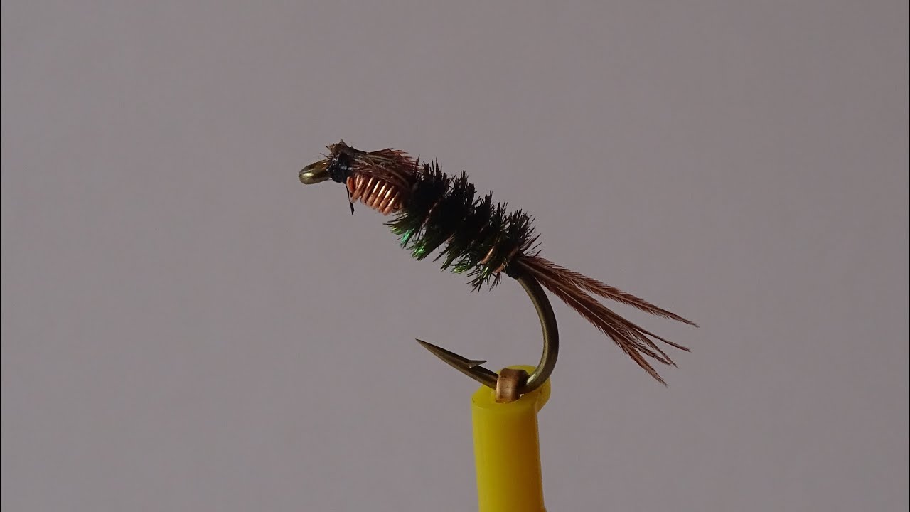 Tie a Fly - Ritz D nymph - Peter Fiddelaers