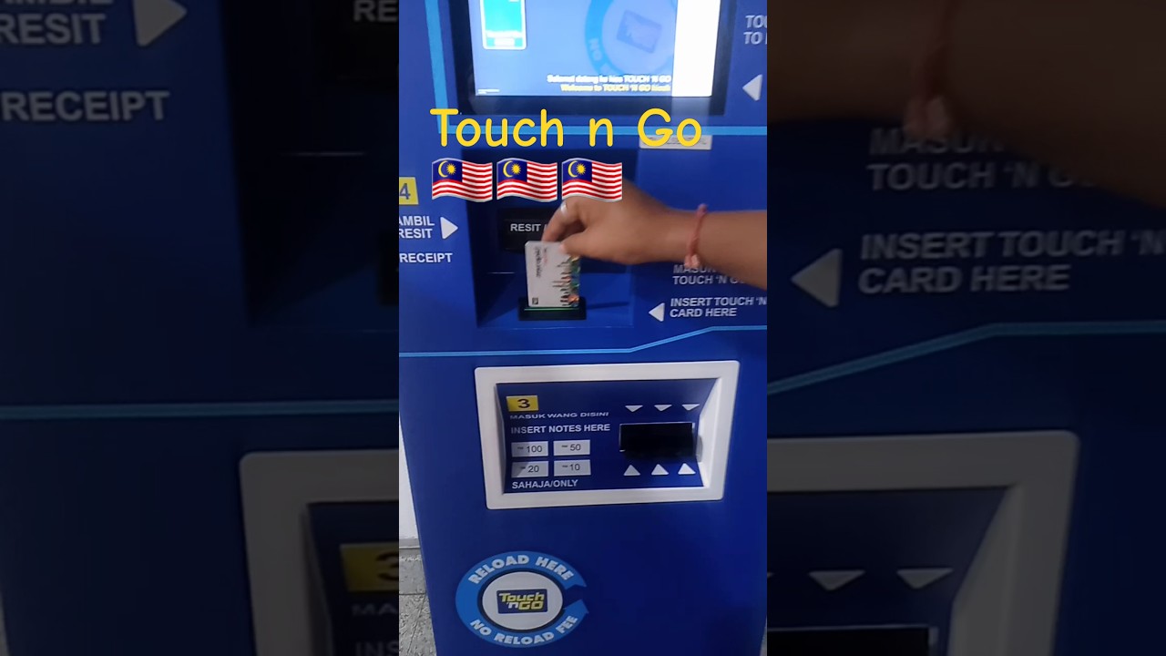 Touch N'Go card amount reload #vimalavasu #KL #malaysia #nu sentral shopping mall