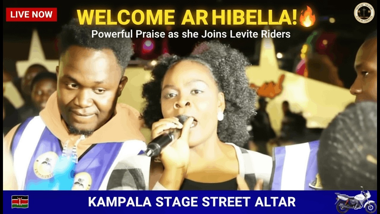 Minister Archibella | New Levite Rider | Powerful Kenyan Street Praise 2026 | Kampala Stage
