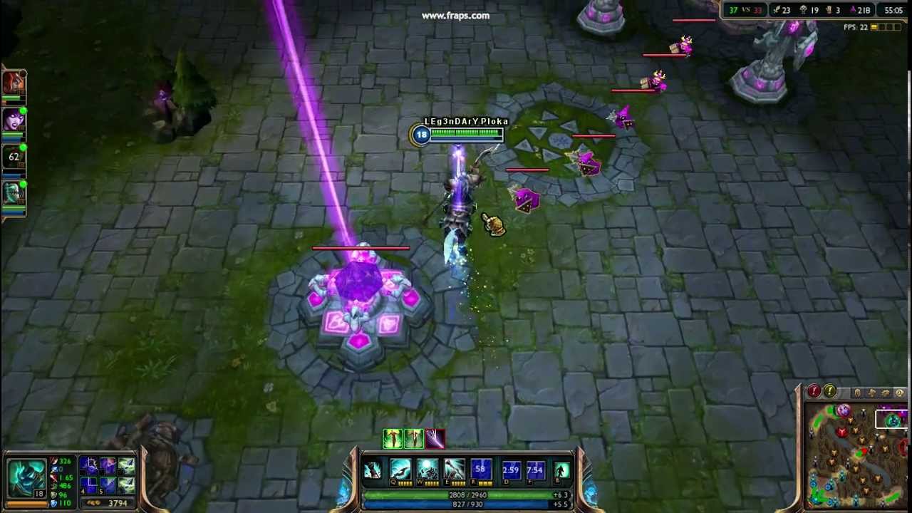 Hecarim over 3000 movement speed (Lol) need to pee :O