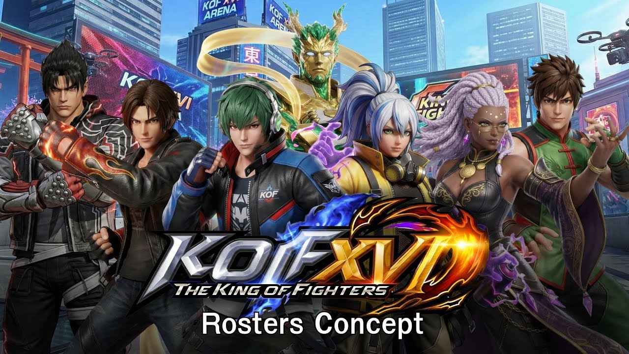The King of Fighters XVI - Unlimited Match Roster Concept! (112 Fighters! Wishlist)