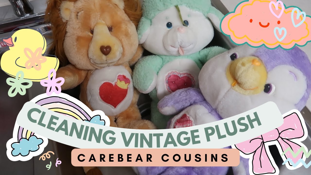 Vintage Plush Cleaning (Care Bear Cousins)