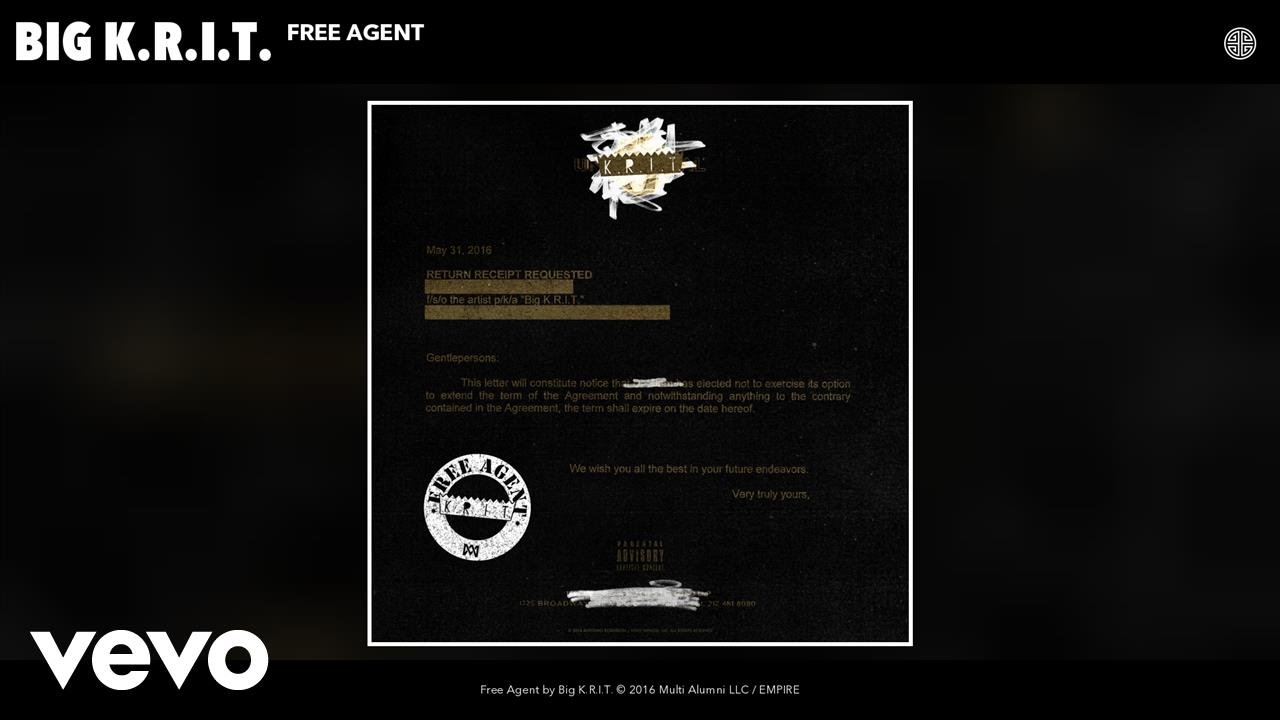 Big K.R.I.T. - Free Agent (Audio)