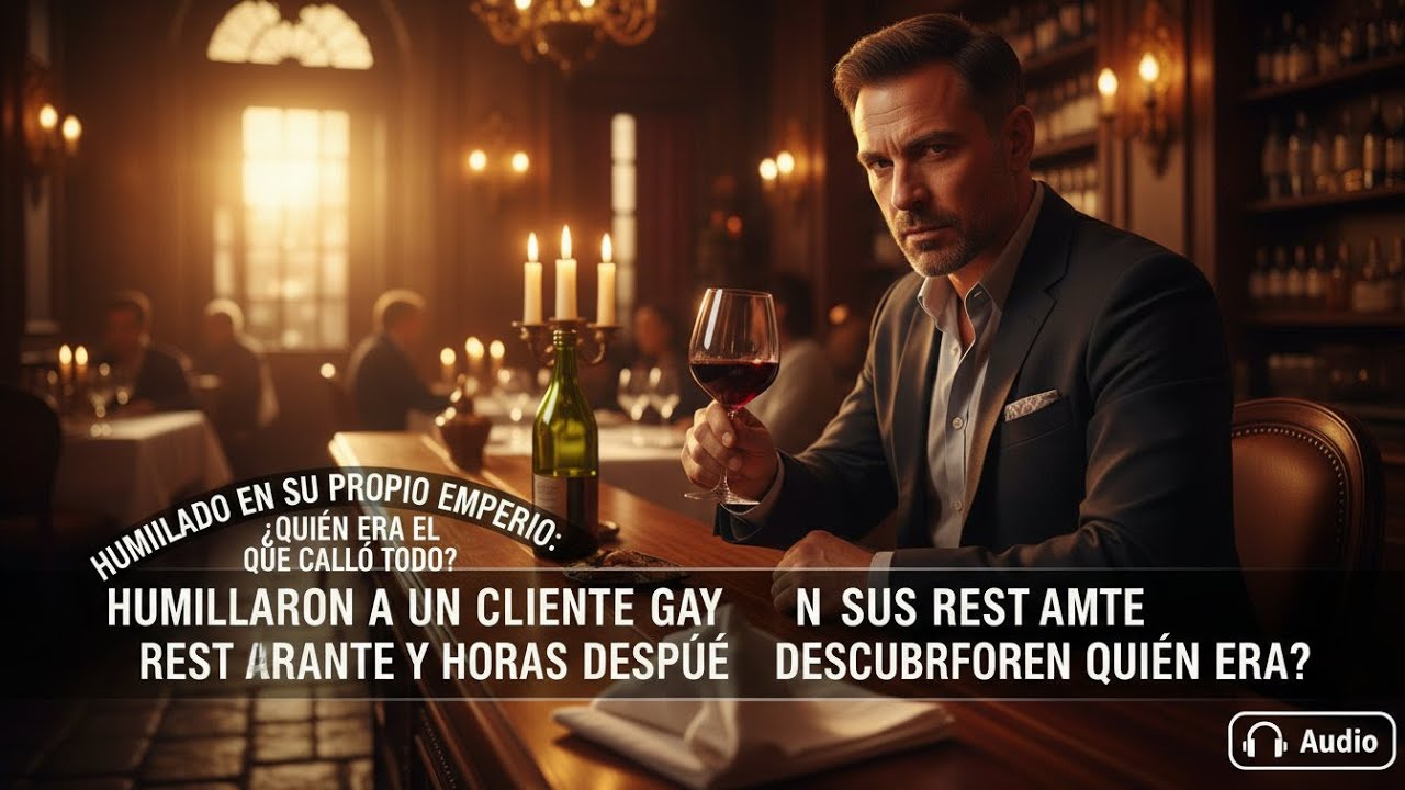 HUMILLARON A UN CLIENTE GAY EN SU RESTAURANTE Y HORAS DESPUÉS DESCUBRIERON QUIÉN ERA.