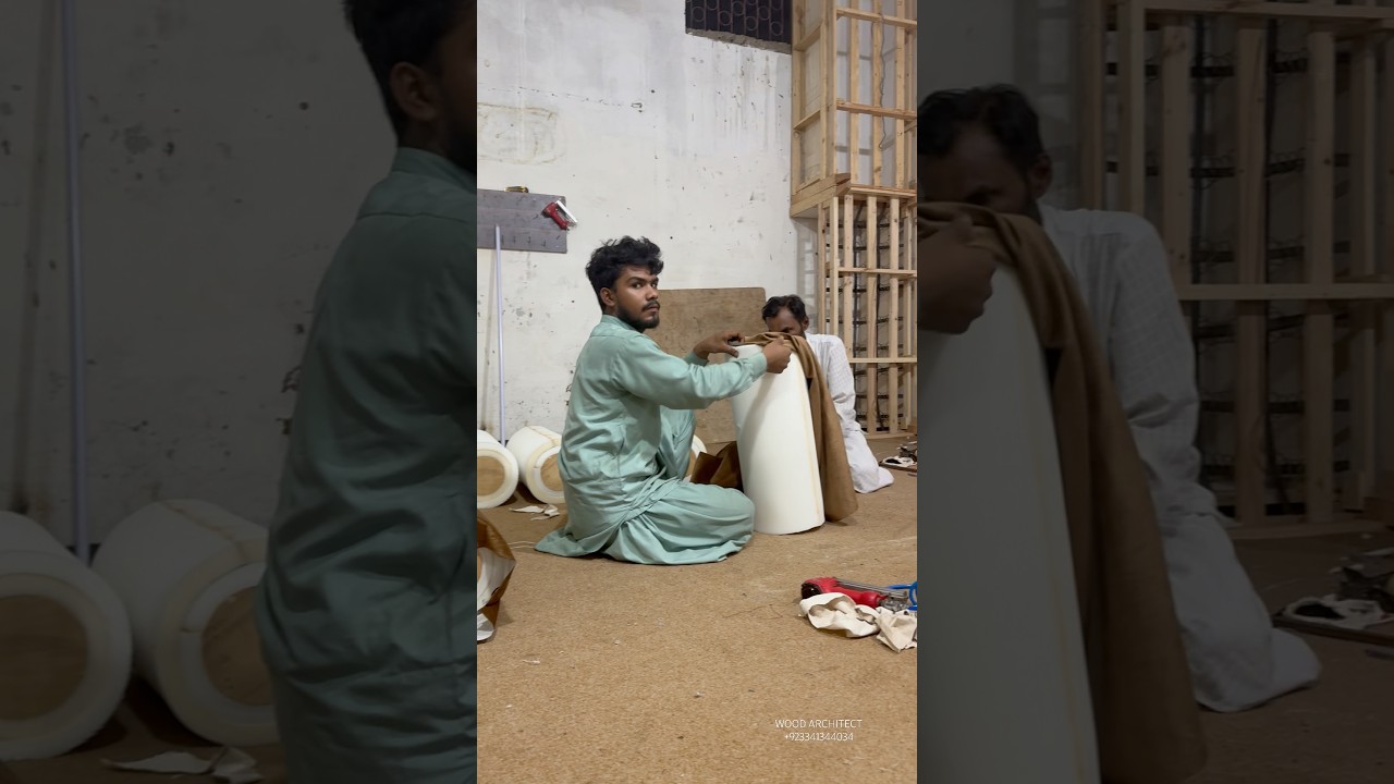 MAJLIS BETHAK MAKING #arabic #majlis #bethak #handmade #hardwork #karachi #home #interior #sofa #yt