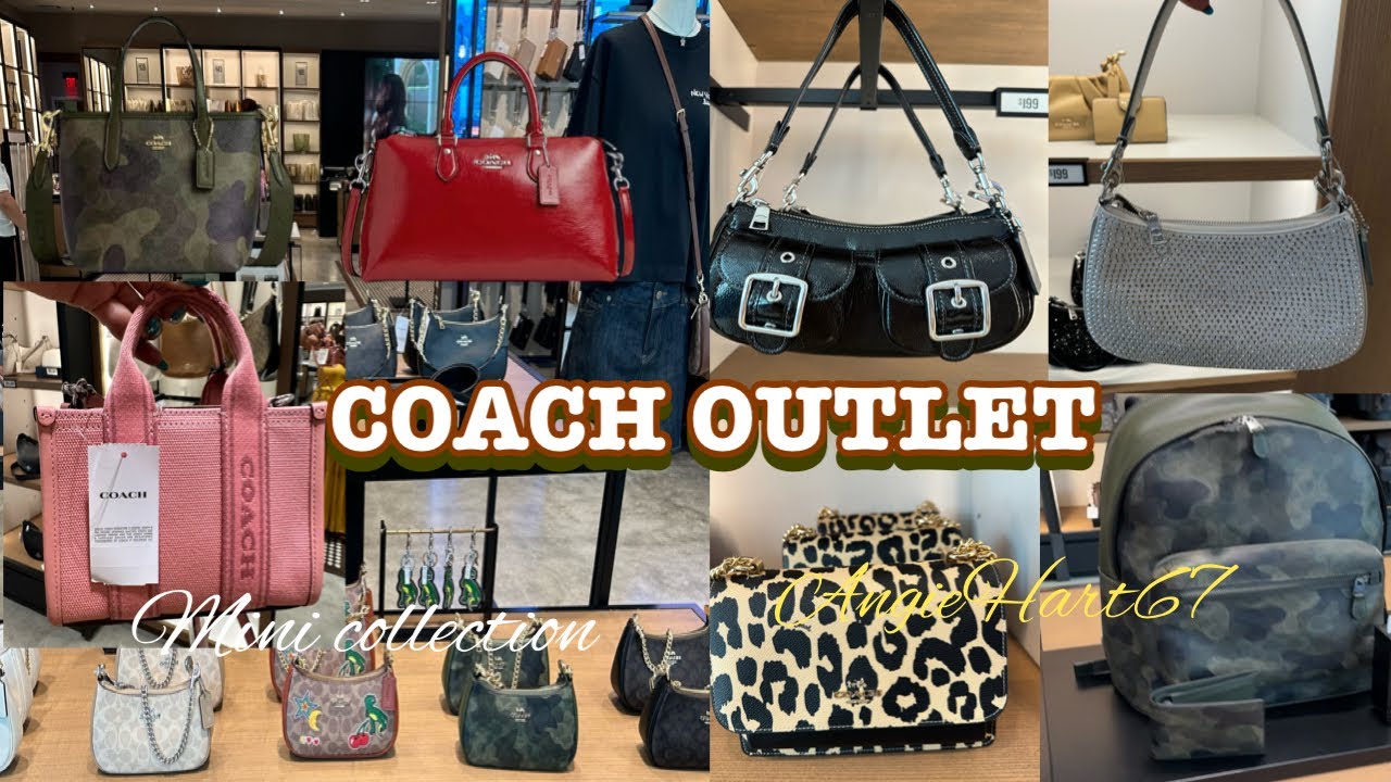 COACH OUTLET 🤩NEW MINI COLLECTION and FALL COLORS. 🍁#coachoutlet #minicollection @AngieHart67