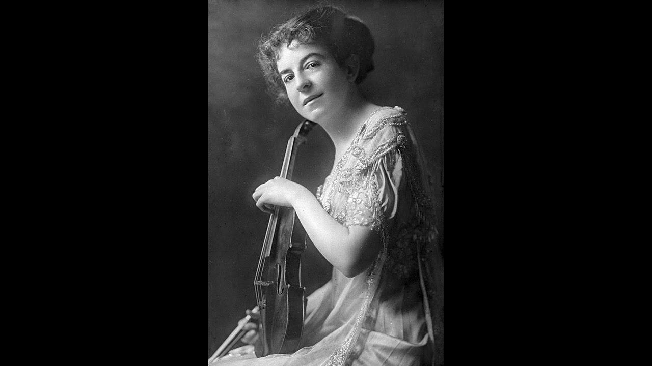 Maud Powell (violin) - Kol Nidrei (Bruch) (1913)