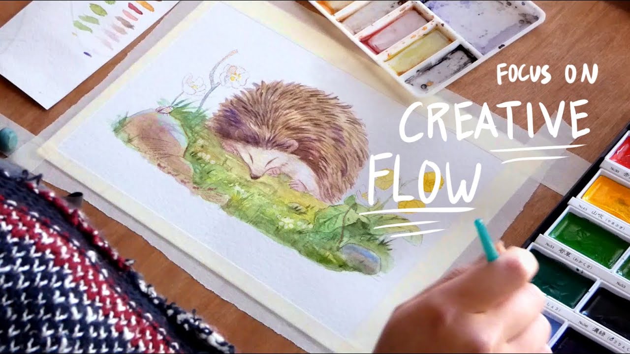 How to fall in love with art again. ~ Tips for finding your flow