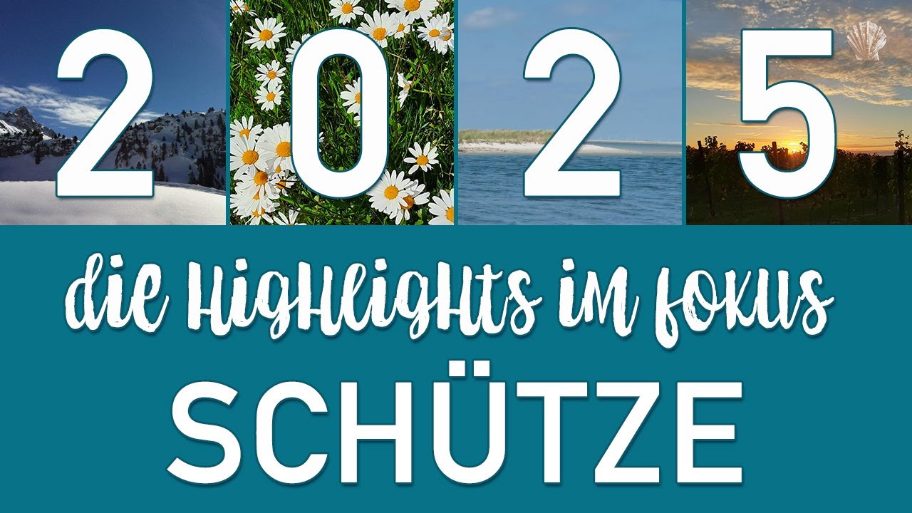 SCHÜTZE ♐️ HIGHLIGHTS 2025 - Tarot Jahreslegung Kartenlegung
