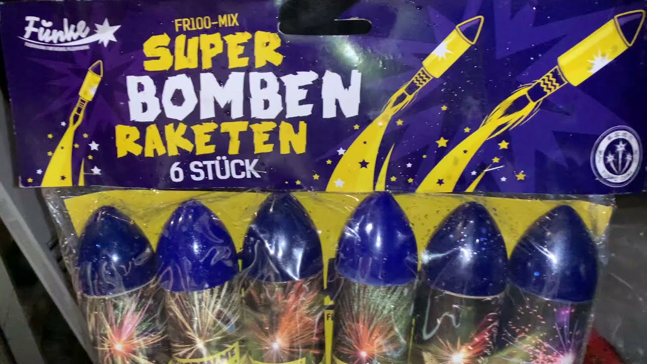 Funke Super Bomben Raketen 100g F3