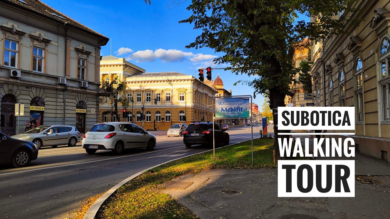 Subotica, Serbia - walkingtour October| Prozivka district to the city center