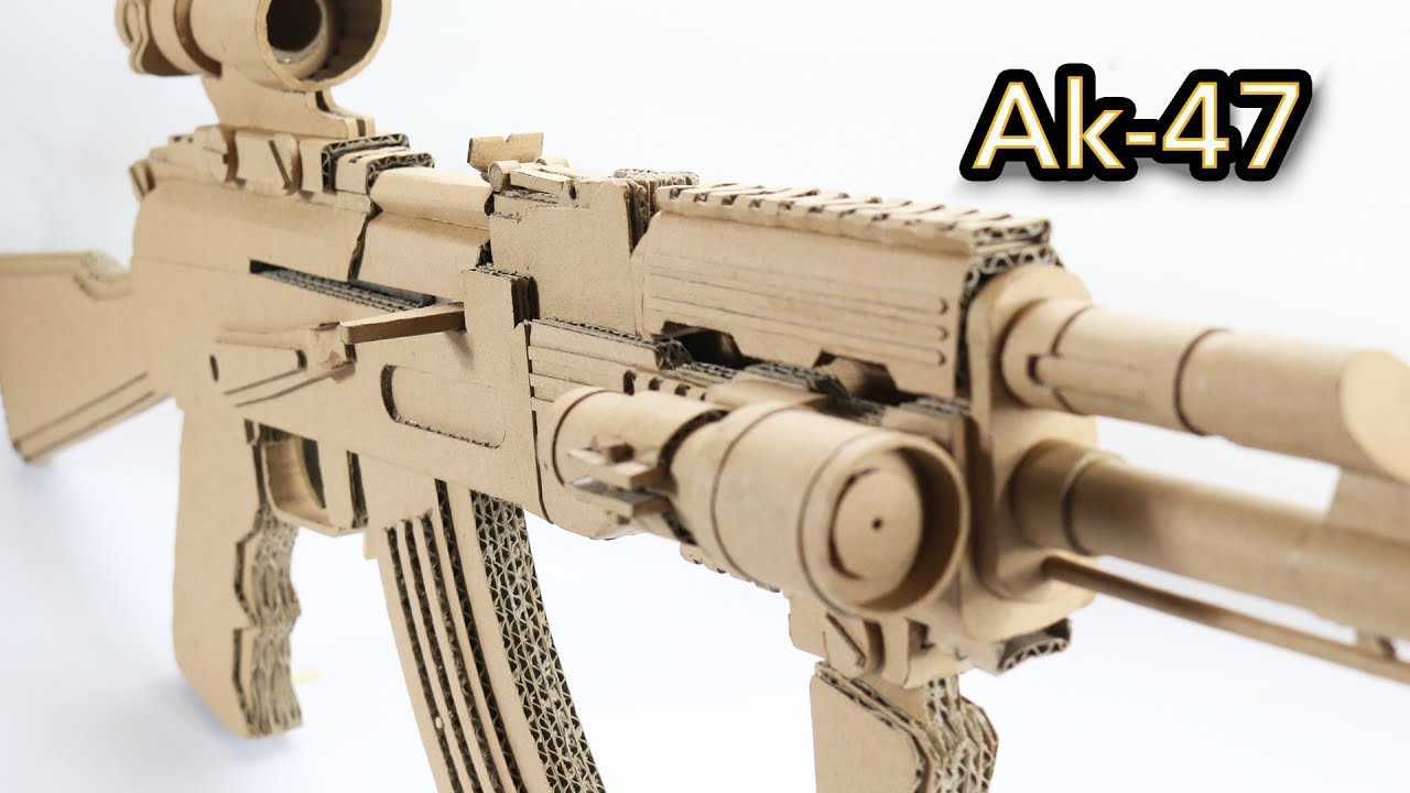 The Most Famous | How To Make Cardboard Gun