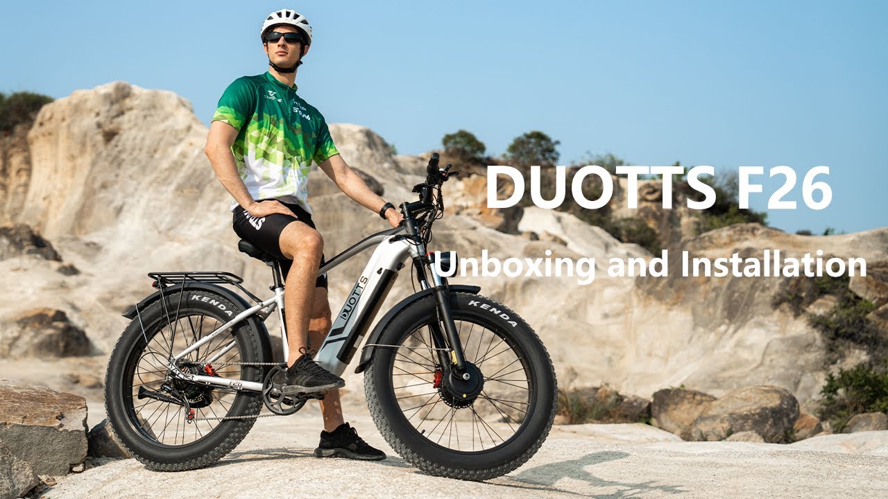 DUOTTS F26 Electric Bicycle Unboxing and Installation | DUOTTS Official